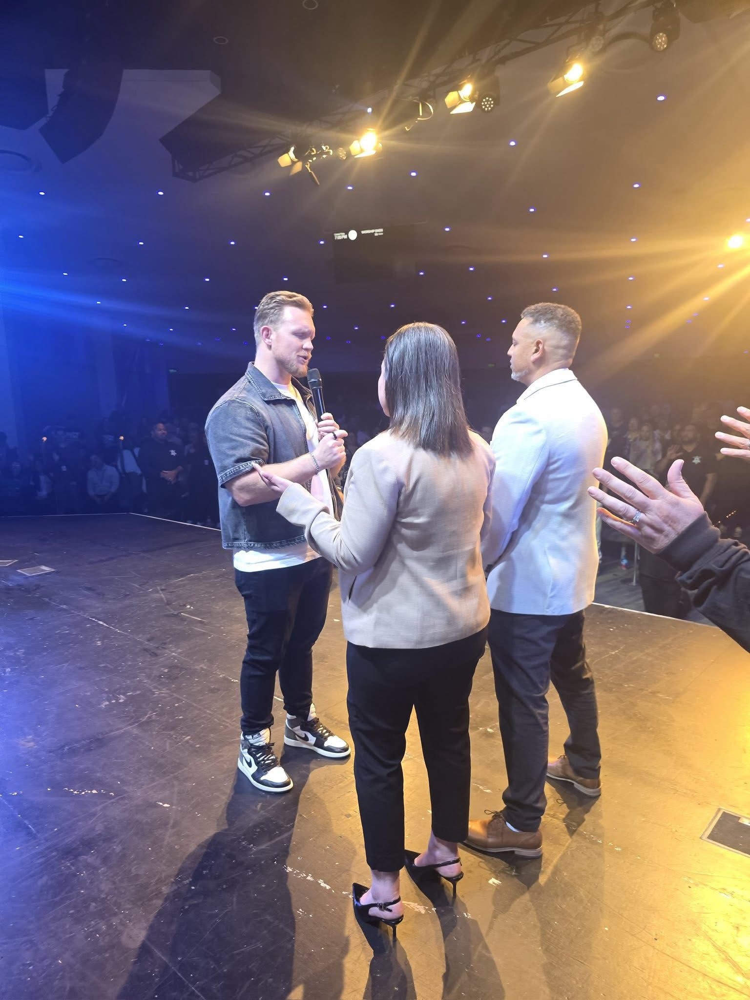 Anointing and ministry time