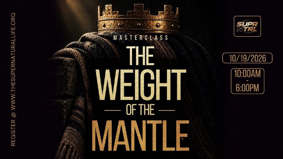 Masterclass, The Weight of the Mantle, 19 October 2026, 10:00 AM to 6:00 PM